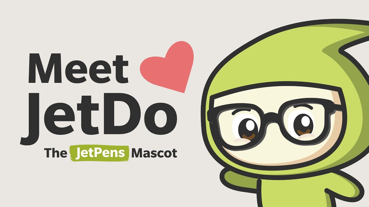 Meet JetDo, introducing the JetPens mascot